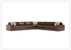 Nest Leather Sectional Sofa | L-Shape | Throw Pillow | Bernhardt - Jennihome