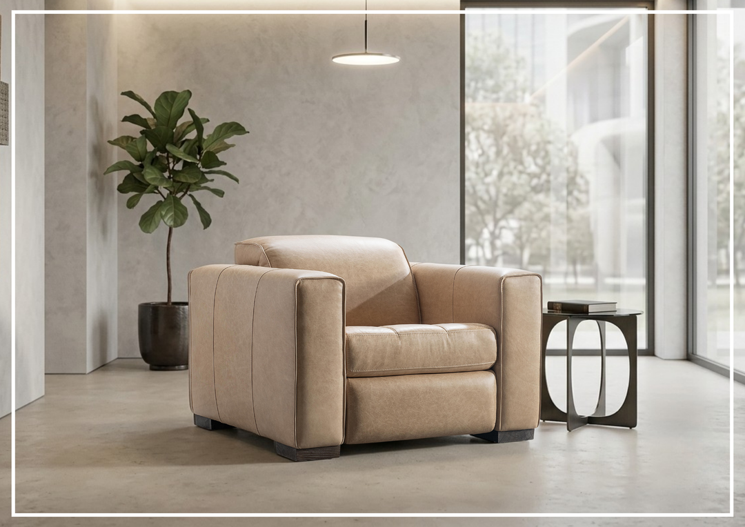 Nest Leather Power Recliner Chair | Wide Track Arms | Tight Back | Bernhardt-Jennihome