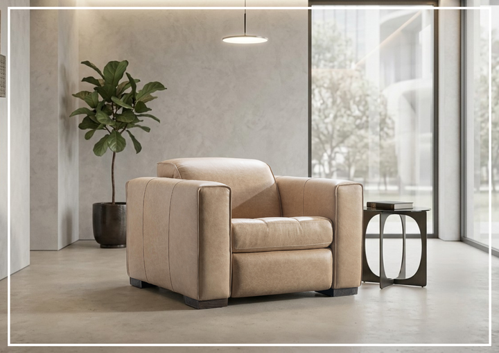 Nest Leather Power Recliner Chair | Wide Track Arms | Tight Back | Bernhardt-Jennihome