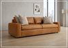 Nest Leather Sofa | Oversized Track Arms | Bernhardt-Jennihome