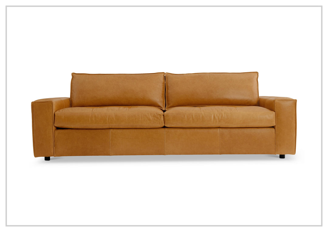 Nest Leather Sofa | Oversized Track Arms | Bernhardt-Jennihome