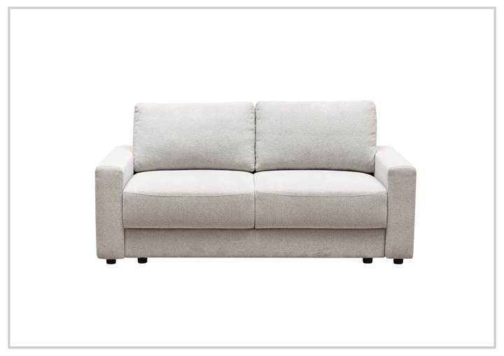 Klaussner Wigan Sleeper Sofa in Leather and Fabric Option-Jennihome