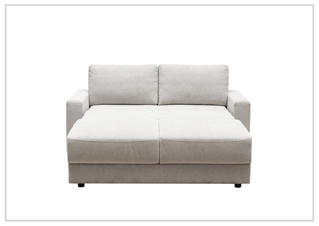 Klaussner Wigan Sleeper Sofa in Leather and Fabric Option-Jennihome