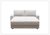 Klaussner Wigan Sleeper Sofa in Leather and Fabric Option-Jennihome