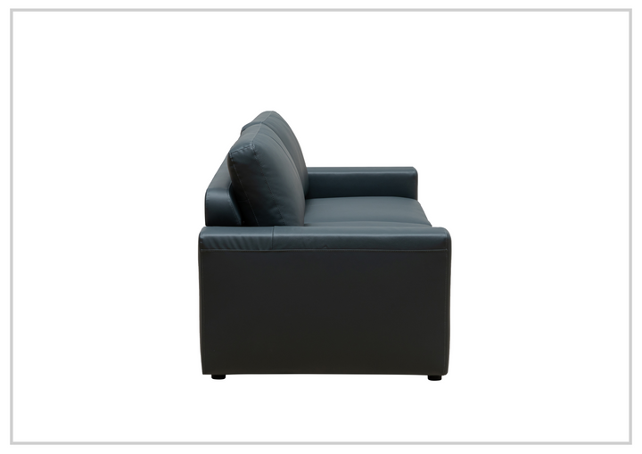 Klaussner Wigan Sleeper Sofa in Leather and Fabric Option-Jennihome