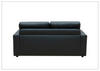 Klaussner Wigan Sleeper Sofa in Leather and Fabric Option-Jennihome