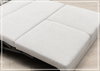 Klaussner Wigan Sleeper Sofa in Leather and Fabric Option-Jennihome