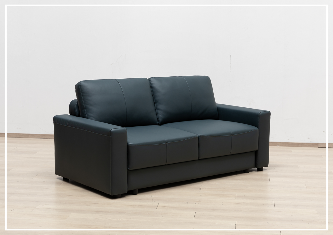 Klaussner Wigan Sleeper Sofa in Leather and Fabric Option-Jennihome