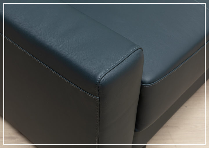 Klaussner Wigan Sleeper Sofa in Leather and Fabric Option-Jennihome