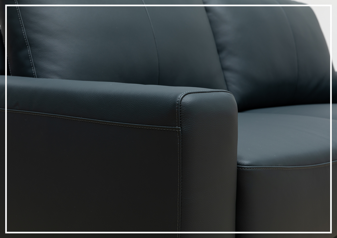 Klaussner Wigan Sleeper Sofa in Leather and Fabric Option-Jennihome