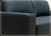 Klaussner Wigan Sleeper Sofa in Leather and Fabric Option-Jennihome