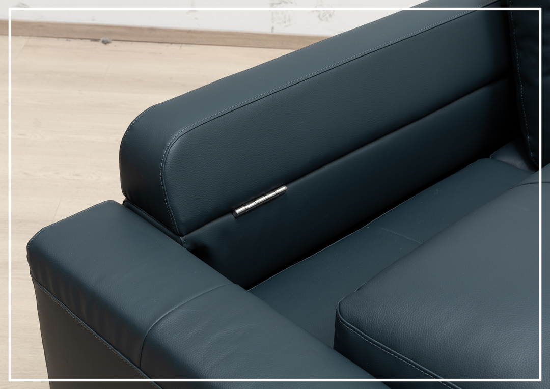 Klaussner Wigan Sleeper Sofa in Leather and Fabric Option-Jennihome