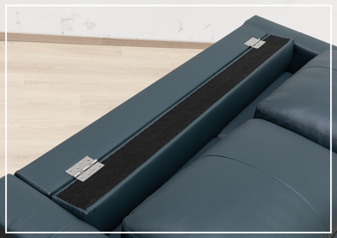 Klaussner Wigan Sleeper Sofa in Leather and Fabric Option-Jennihome