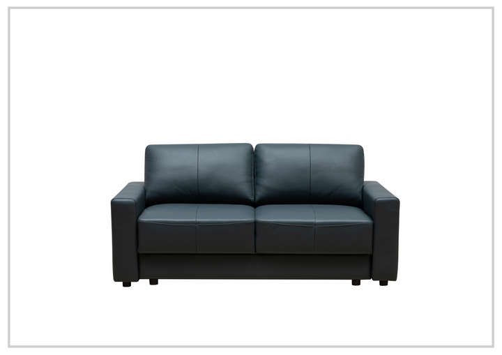 Klaussner Wigan Sleeper Sofa in Leather and Fabric Option-Jennihome
