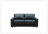 Klaussner Wigan Sleeper Sofa in Leather and Fabric Option-Jennihome