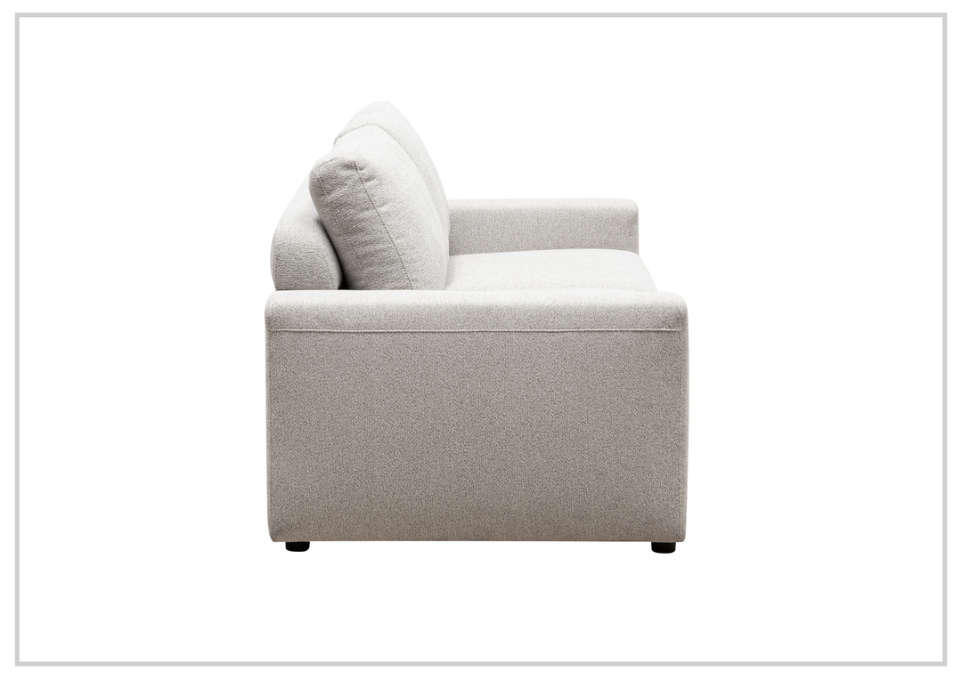 Klaussner Wigan Sleeper Sofa in Leather and Fabric Option-Jennihome