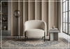 Universal Furniture Nikolai Fabric Lounge Chair with Metal Legs-Jennihome
