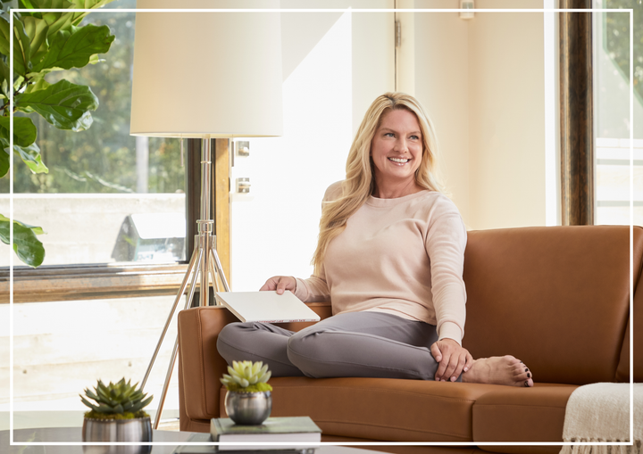 Fjords Nordic 3-Seater Sofa in Premium Leather Upholstery