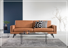 Fjords Nordic 3-Seater Sofa in Premium Leather Upholstery