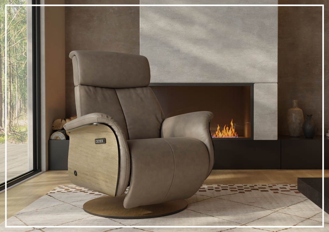 Nova Zero Gravity Recliner Chair | Motorized Headrest | Fjords-Jennihome