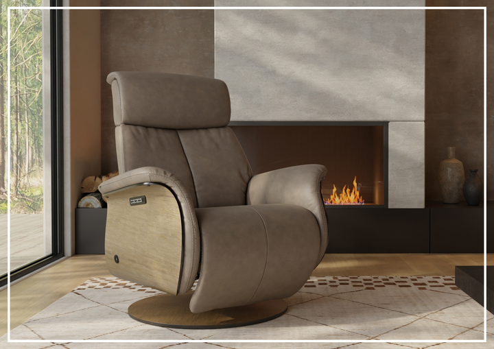 Nova Zero Gravity Recliner Chair | Motorized Headrest | Fjords-Jennihome