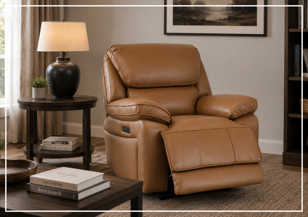 Novera Power Reclining Chair | Dual Motor | USB Charging | Klaussner-Jennihome