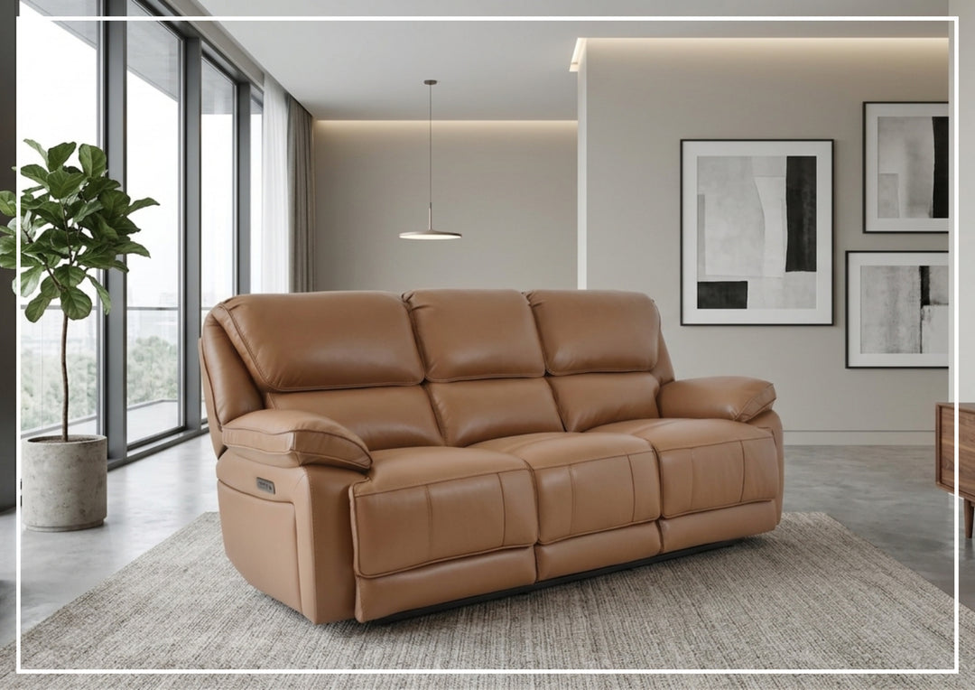 Novera Power Reclining Sofa | Dual Motor | USB Charging | Klaussner