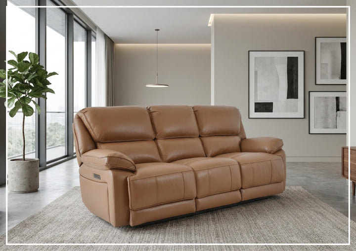 Novera Power Reclining Sofa | Dual Motor | USB Charging | Klaussner