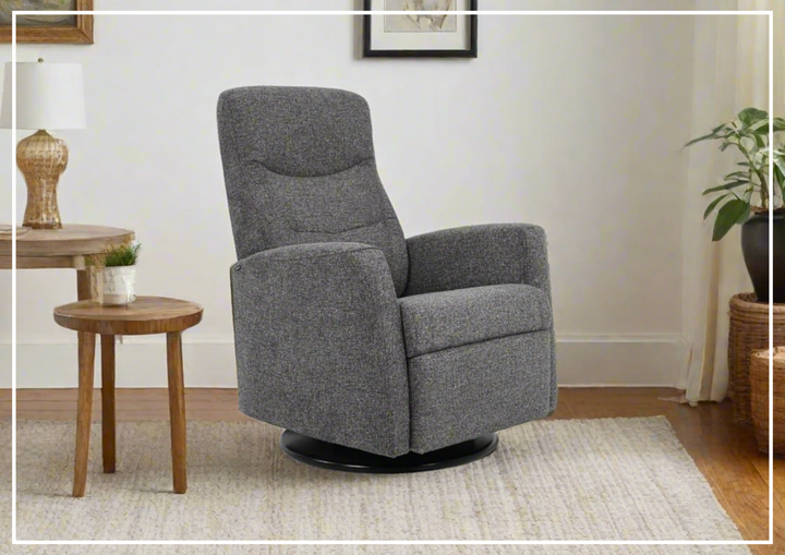 Fjords Oslo Manual Reclining Swivel Chair-Jennihome