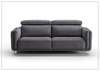 Luonto Paris Fabric Sleeper Sofa with Adjustable Headrests