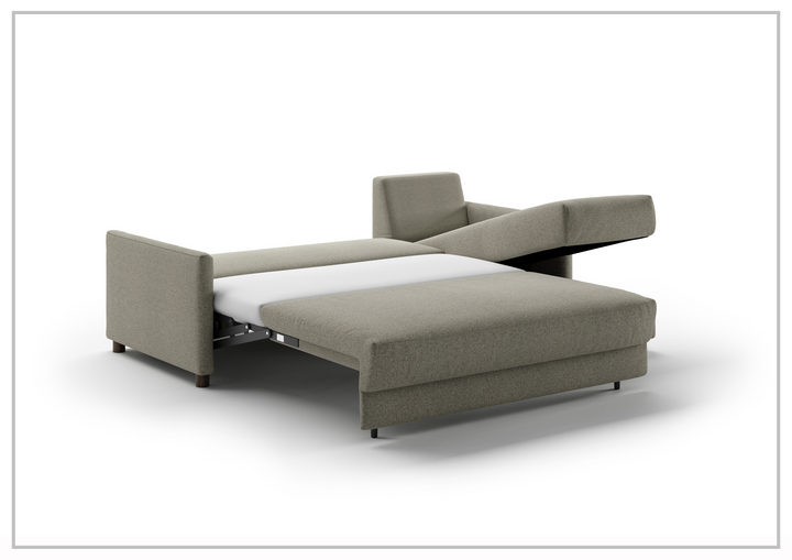 Luonto Pint L-Shaped Sectional Sleeper Sofa with Storage