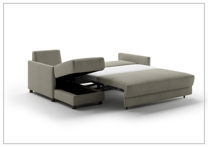 Luonto Pint L-Shaped Sectional Sleeper Sofa with Storage