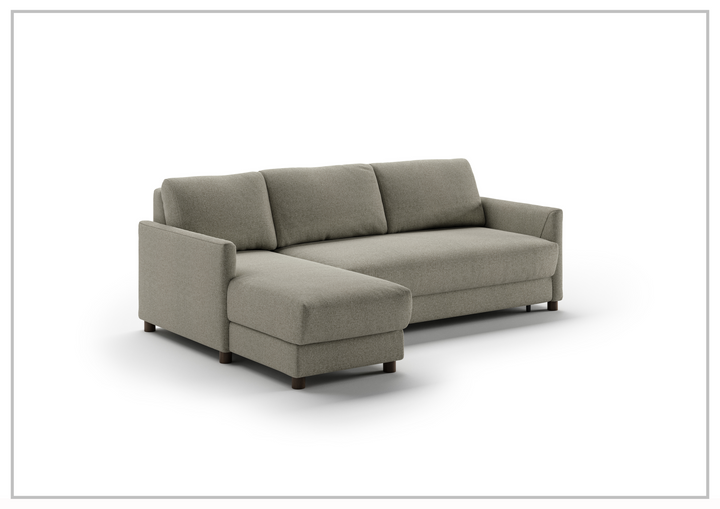 Luonto Pint L-Shaped Sectional Sleeper Sofa with Storage