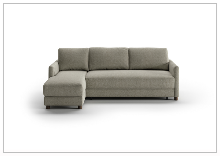 Luonto Pint L-Shaped Sectional Sleeper Sofa with Storage