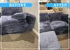 Pacira 3-Seater Sofa with Ottoman | Fabric | Track Arms | Klaussner
