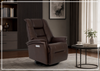 Paris Leather Power Recliner Chair | Swivel Base | Fjords