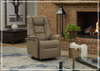 Paris Leather Power Recliner Chair | Swivel Base | Fjords