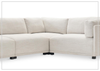 Parker Fabric Sectional With Chaise | Box-Edge Pillows | Bernhardt - Jennihome