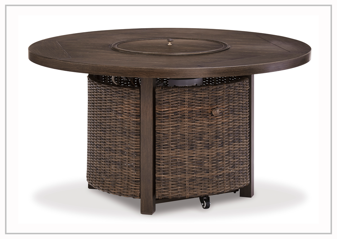 Gio Italia Parquessa Outdoor Fire Pit Round Table