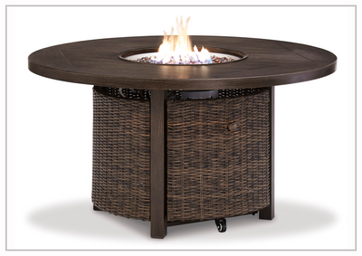 Gio Italia Parquessa Outdoor Fire Pit Round Table