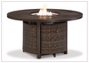 Gio Italia Parquessa Outdoor Fire Pit Round Table