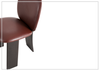 Pentley Dining Chair | Leather | Solid Wood Frame | Klaussner