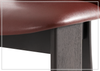 Pentley Dining Chair | Leather | Solid Wood Frame | Klaussner