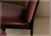 Pentley Dining Chair | Leather | Solid Wood Frame | Klaussner