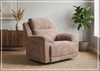 Ravenwood Power Recliner Chair | Brown Fabric | USB Charging | Klaussner-Jenni Home