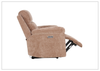 Ravenwood Power Recliner Chair | Brown Fabric | USB Charging | Klaussner-Jenni Home