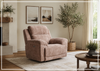 Ravenwood Power Recliner Chair | Brown Fabric | USB Charging | Klaussner-Jenni Home