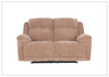 Ravenwood Power Reclining Loveseat | Brown Fabric | USB Charging | Klaussner-JenniHome