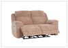 Ravenwood Power Reclining Loveseat | Brown Fabric | USB Charging | Klaussner-JenniHome
