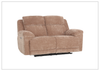 Ravenwood Power Reclining Loveseat | Brown Fabric | USB Charging | Klaussner-JenniHome